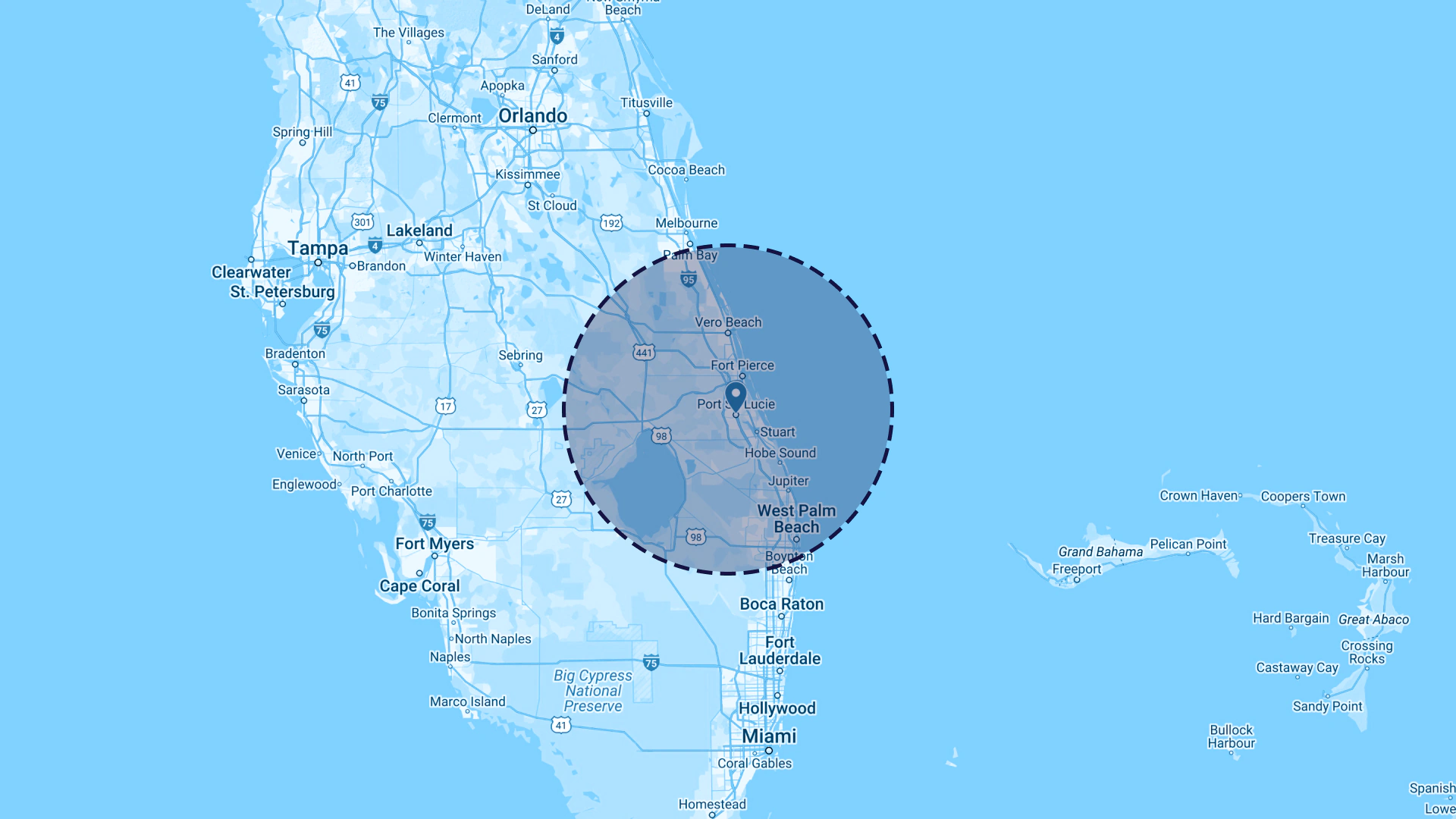 Esquivel Brothers Concrete Inc Full Width Map
